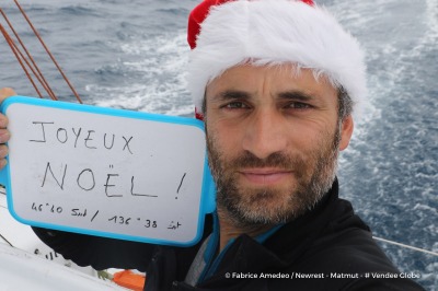 Photo envoyée depuis le bateau Newrest - Matmut le 24 Décembre 2016 - Photo Fabrice Amedeo