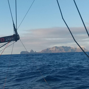 Ile en vue à bord du bateau Groupe APICIL