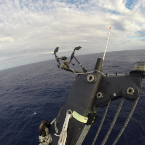 Sébastien Destremau has put his anemometer back in place