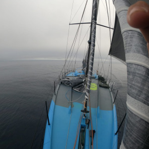 The boat One Planet One Ocean is doing well in the Indian Ocean