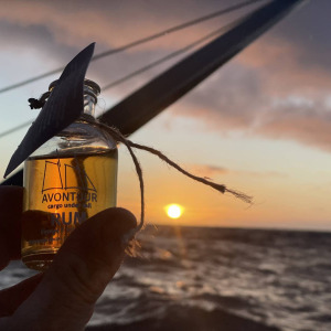 Tasting a Caribbean rum