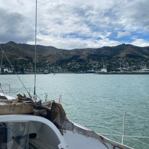 Arrival in Christchurch for Sébastien Destremau, in New Zealand