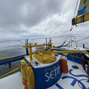 Here we are, the Falklands are passed aboard Groupe SETIN.