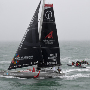 Despite his last-minute collision Boris Herrmann manages to finish the Vendée Globe in 5th place. 