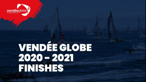 Live finish + Press conference Maxime Sorel Vendée Globe 2020-2021 [EN]