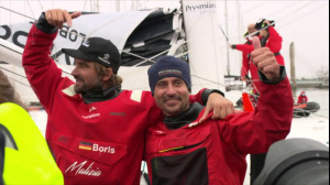 Une arrivée émouvante pour Giancarlo PEDOTE | Finishes Recap｜Vendée Globe 2020