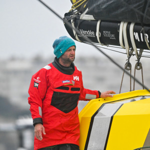 Arnaud Boissières crosses the line in 15th place