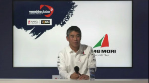 Conférence de presse Kojiro Shiraishi Vendée Globe 2020-2021