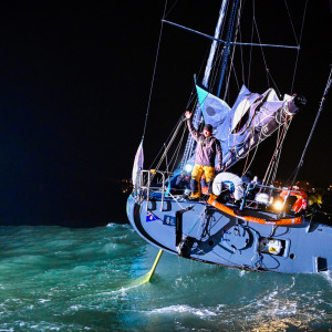 One Planet One Ocean back in Les Sables d'Olonne after a world tour