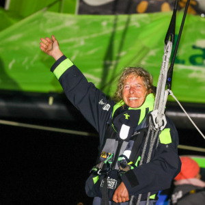 Miranda Merron crossed the finish line after 101 days, 8 hours, 56 minutes and 51 seconds of racing