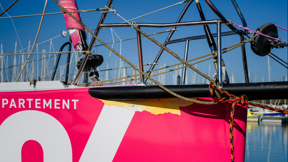 The IMOCA TSE - 4myPlanet was challenged during this round the world trip